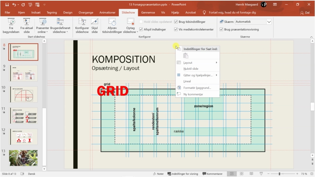 Typografi og grid